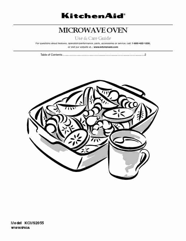 KitchenAid Microwave Oven KCMS2055SSS-page_pdf